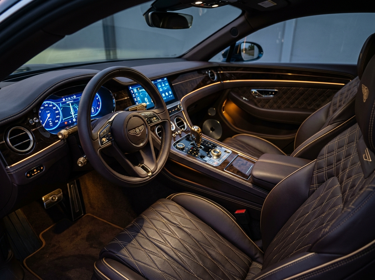 Luxury car cockpit experience